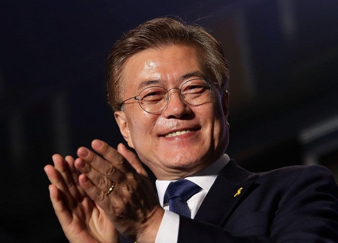 Tổng thống Hàn Quốc Moon Jae-in. (Nguồn: Getty Images)