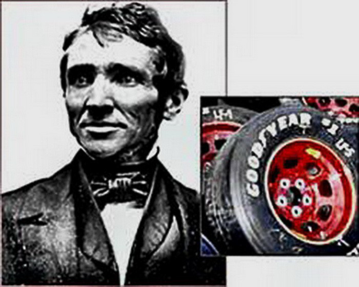 Kỹ sư Charles Goodyear (1800-1860) - Ảnh: Wikipedia