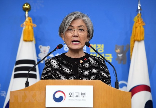 Ngoại trưởng Hàn Quốc Kang Kyung-Wha. (Nguồn: AFP/TTXVN)
