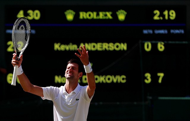 Djokovic giành Wimbledon ngày chung kết World Cup