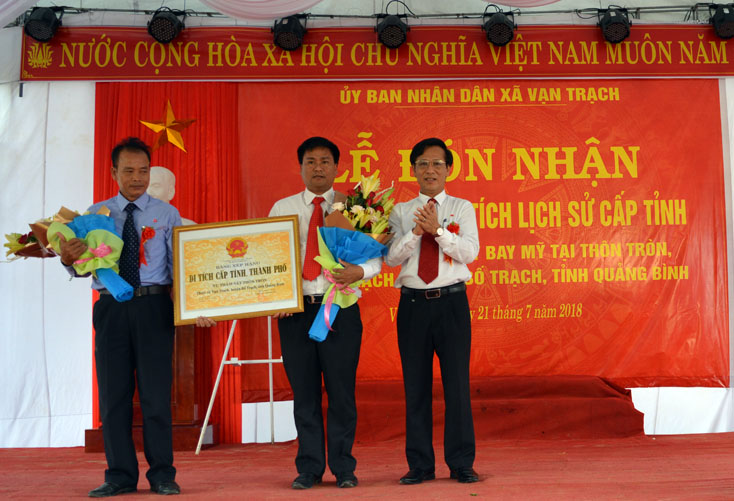 'Vụ thảm sát của máy bay Mỹ tại thôn Tròn' là di tích lịch sử cấp tỉnh