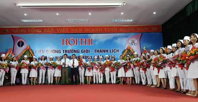 Hội thi điều dưỡng trưởng giỏi, thanh lịch ngành y tế năm 2018