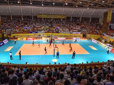 Tám đội tham dự Giải bóng chuyền nữ quốc tế VTV Cup tại Hà Tĩnh