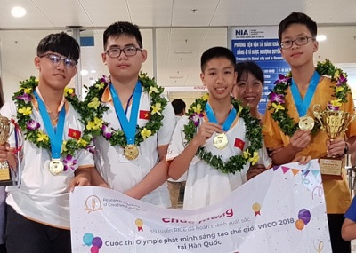 Đoàn Việt Nam thắng lớn tại Olympic WICO 2018
