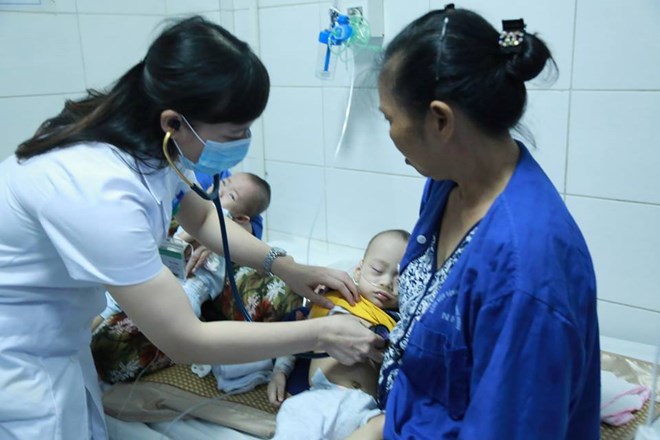 Bệnh sởi đã xuất hiện tại tất cả các quận huyện của Hà Nội