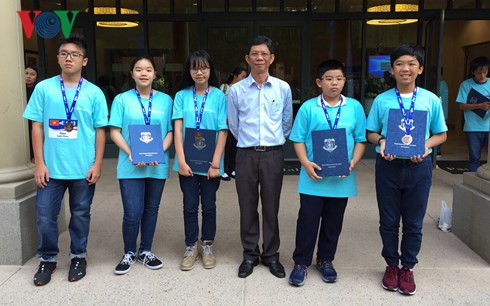Việt Nam đoạt 5 huy chương tại cuộc thi Toán học thế giới 2018