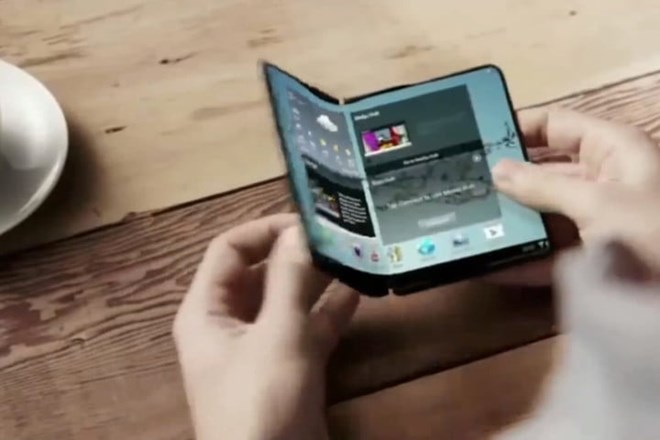 Samsung muốn ra điện thoại gập màn hình đầu tiên trên thế giới