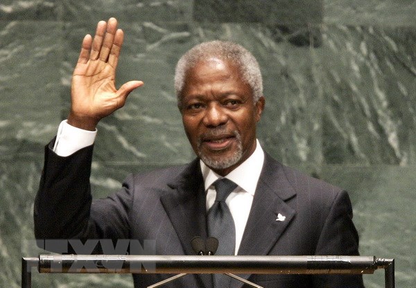 Điện chia buồn về việc nguyên Tổng Thư ký LHQ Kofi Annan qua đời