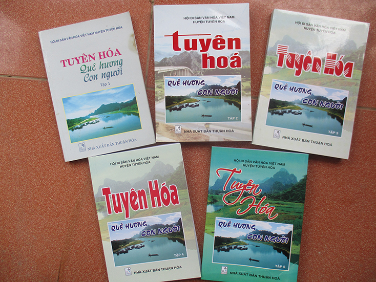 Xuất bản 5 tập sách "Tuyên Hoá - Quê hương, con người"