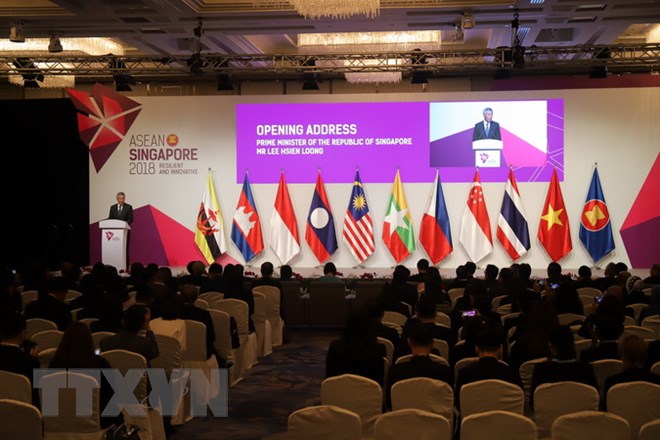 Khai mạc Hội nghị Bộ trưởng Kinh tế ASEAN lần thứ 50 tại Singapore