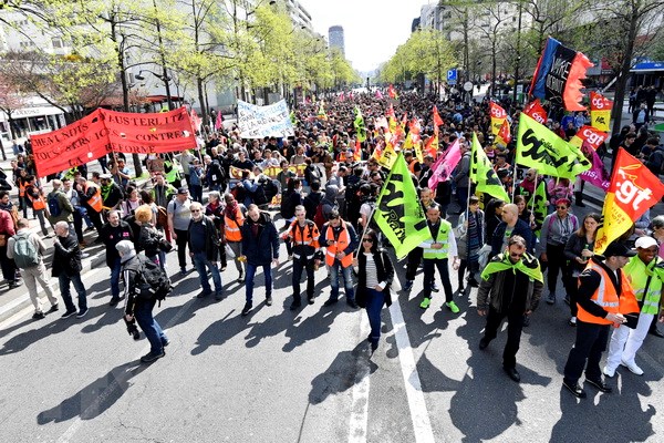 Nhiều công đoàn tại Pháp kêu gọi đình công phản đối cải cách