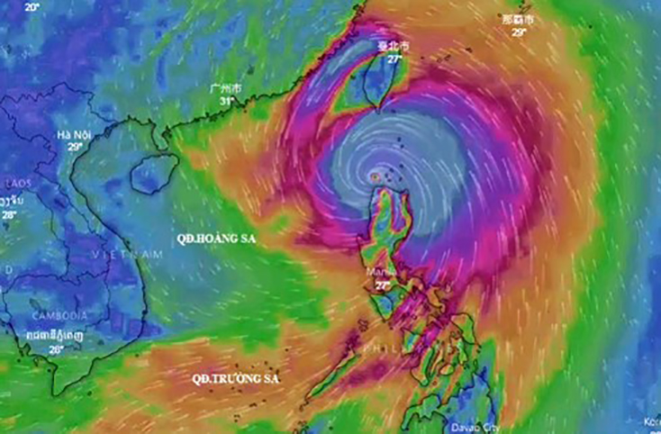 Bão số 5 đã vào Biển Đông, 'nín thở' chờ siêu bão Mangkhut
