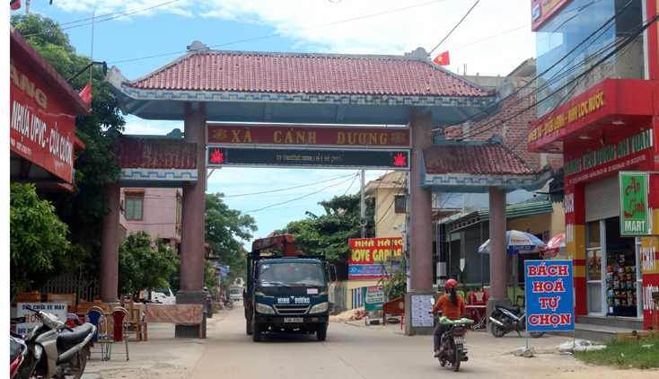 Quảng Trạch: Tăng 6 tiêu chí nông thôn mới