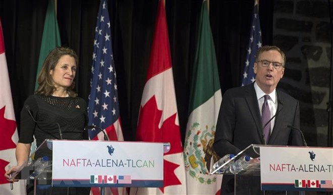 Mỹ và Mexico sẵn sàng ký phiên bản NAFTA mới không có Canada