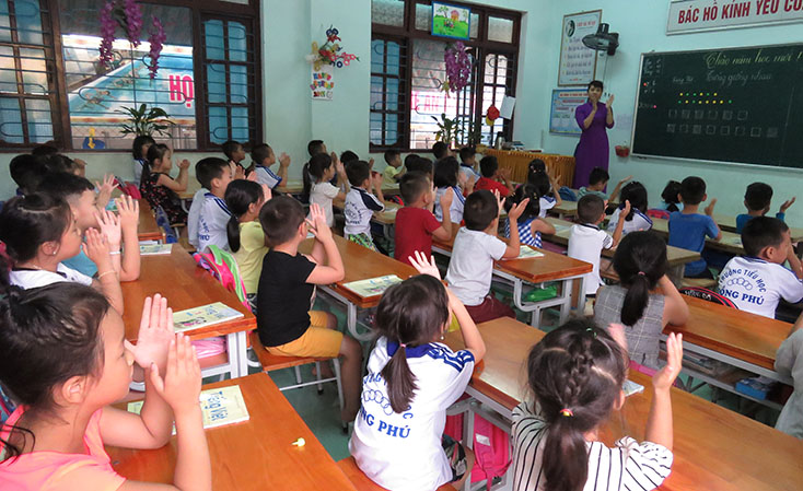 Tiếng Việt lớp 1 công nghệ giáo dục: Năm thứ ba Quảng Bình triển khai đại trà