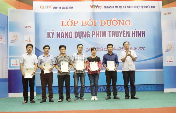 Bế mạc lớp bồi dưỡng kỹ năng dựng phim truyền hình