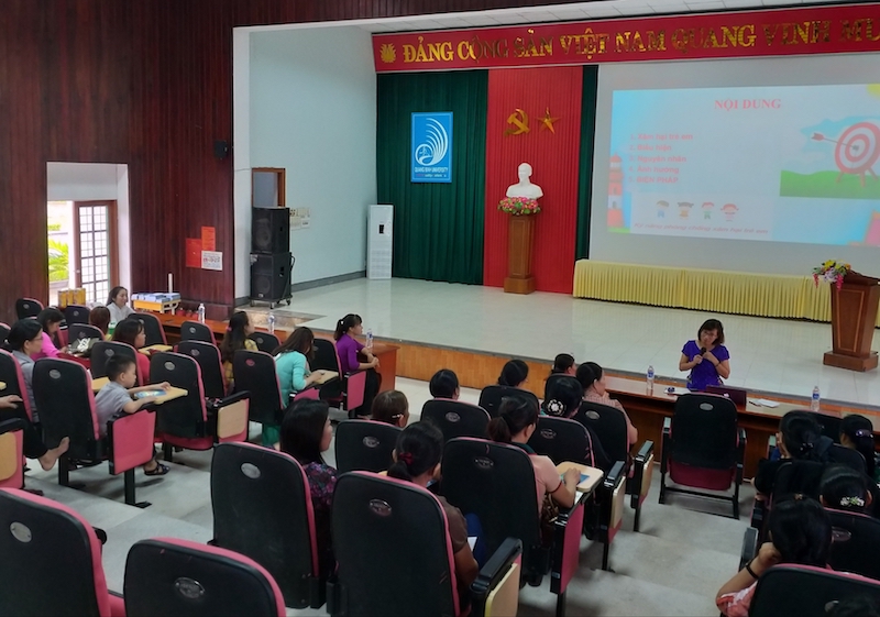 Hội thảo chia sẻ 'Cùng hành động phòng chống xâm hại trẻ em tại Quảng Bình'