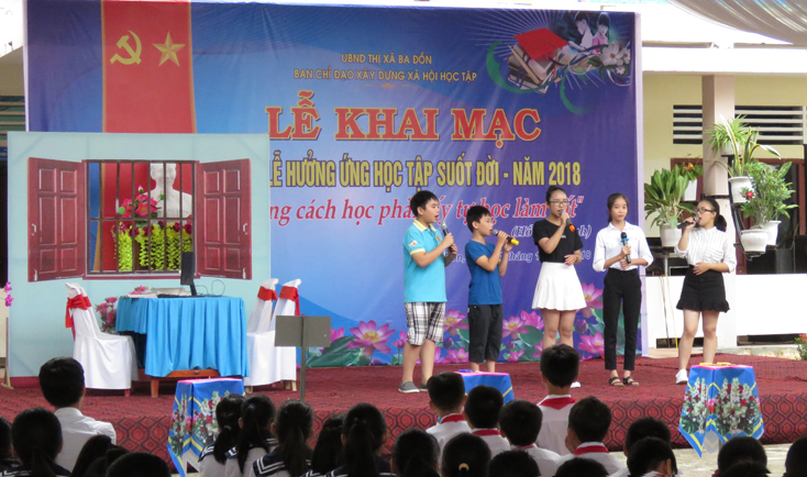 Khai mạc Tuần lễ hưởng ứng học tập suốt đời năm 2018