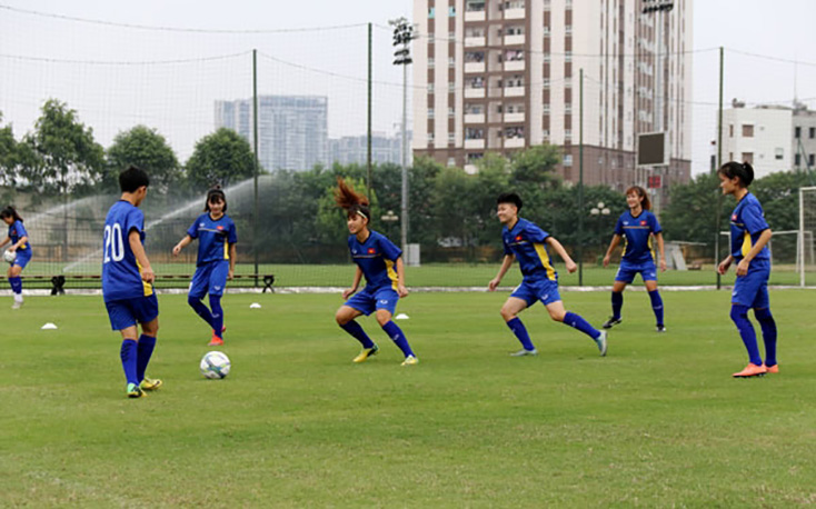 Tuyển U19 nữ Việt Nam chuẩn bị cho vòng loại châu Á 2019