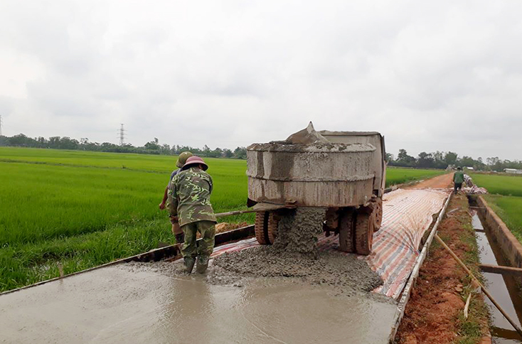 Lệ Thủy:  Phát huy vai trò dân vận trong xây dựng nông thôn mới