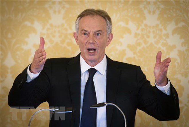 Ông Tony Blair: Cơ hội 50-50 cho cuộc trưng cầu ý dân Brexit lần hai