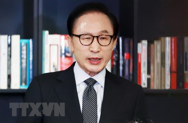 Cựu Tổng thống Hàn Quốc Lee Myung-bak kháng cáo mức phạt 15 năm tù