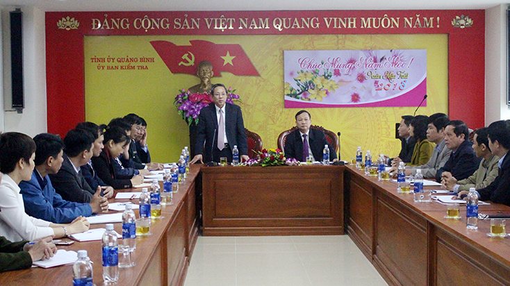 Ngành Kiểm tra Đảng tỉnh Quảng Bình, dấu ấn một chặng đường phát triển