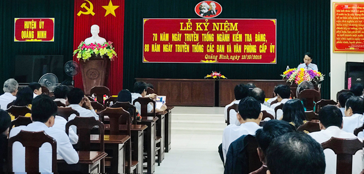 Quảng Ninh: Kỷ niệm 70 năm ngày truyền thống ngành Kiểm tra Đảng