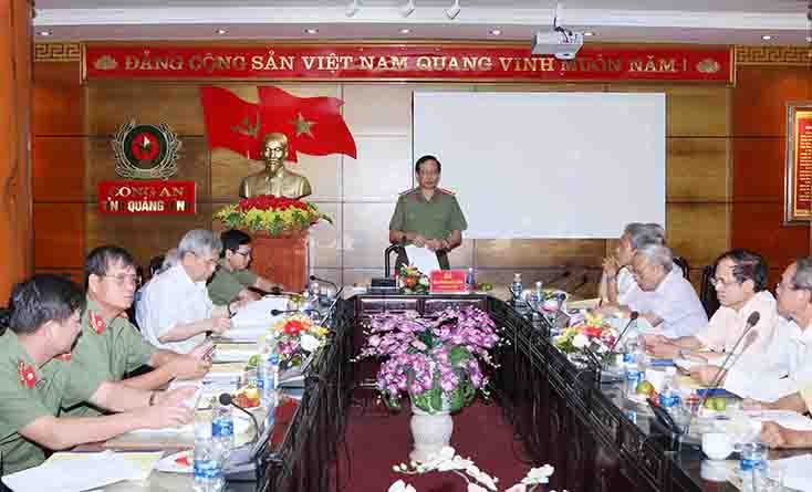 Hội thảo Lịch sử Đảng bộ Công an tỉnh Quảng Bình giai đoạn 1945-2015