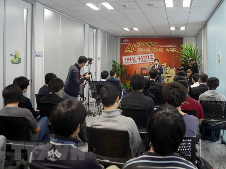 Việt Nam-Nhật Bản tranh tài trong cuộc thi lập trình trí tuệ nhân tạo