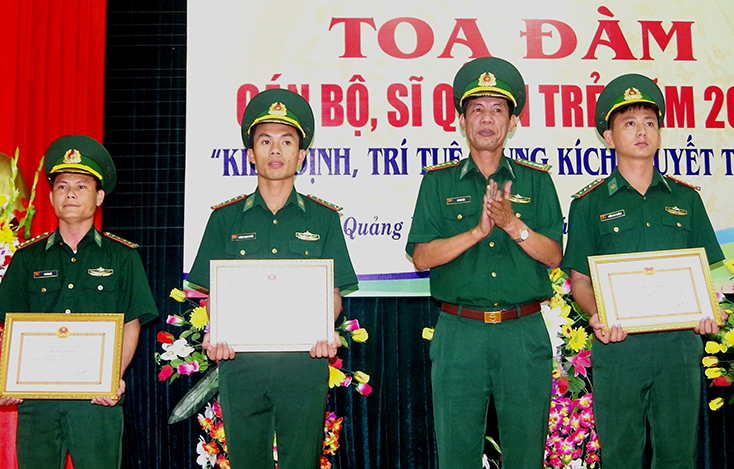 Thi đua quyết thắng góp phần xây dựng Bộ đội Biên phòng ngày càng vững mạnh toàn diện