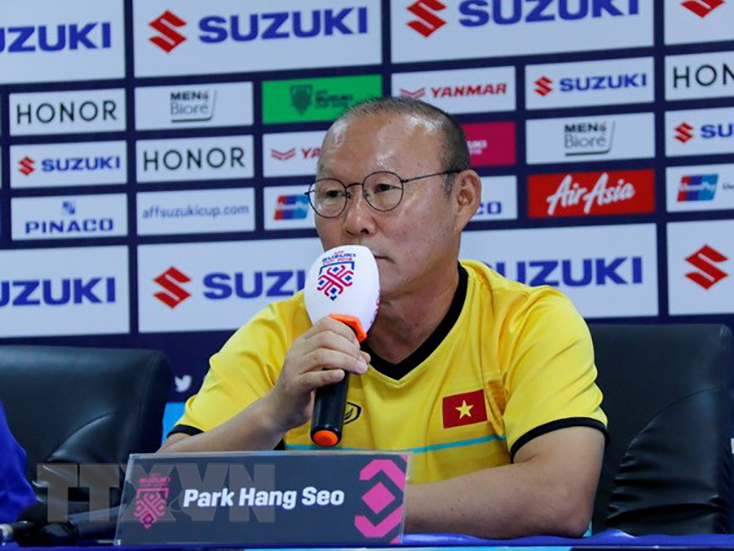 HLV Park Hang-seo thất vọng về trọng tài sau trận hòa đáng tiếc