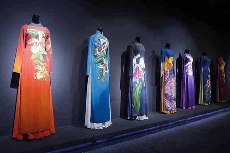 Tôn vinh áo dài tại 'Không gian di sản văn hóa Việt Nam 2018'