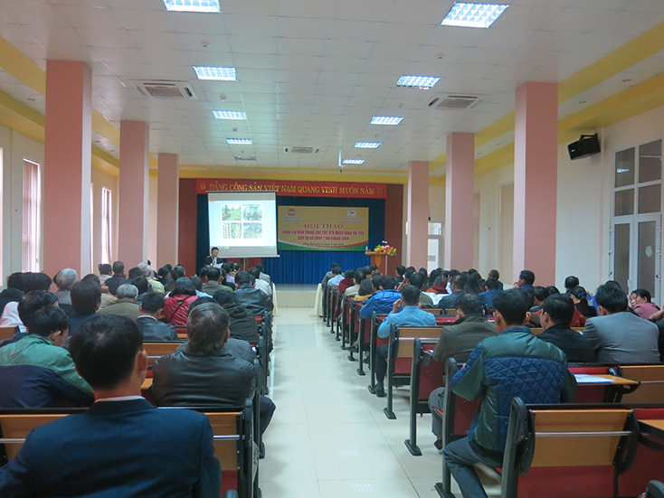 Dự án SRDP đã ký hợp đồng tài trợ và cấp vốn cho 230 tiểu dự án