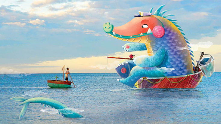 Tranh minh họa của tác giả Việt Nam nhận giải thưởng ASEAN