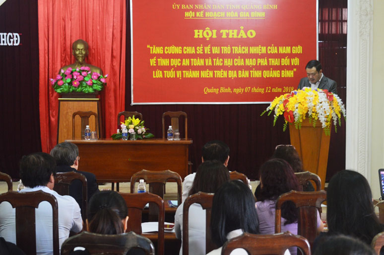 Nâng cao vai trò của nam giới trong việc chăm sóc sức khỏe sinh sản