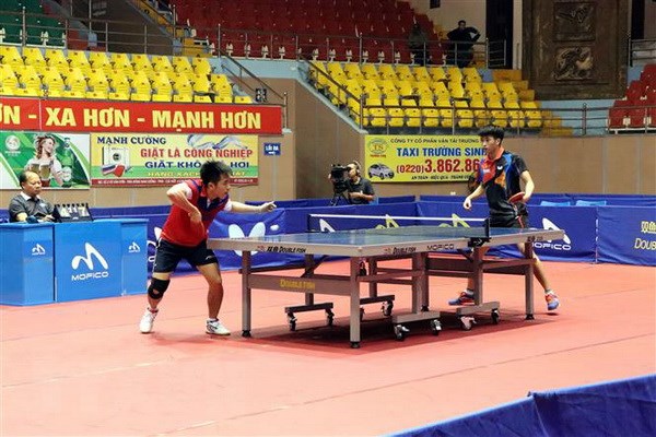 Kết thúc Giải bóng bàn các cây vợt xuất sắc toàn quốc năm 2018