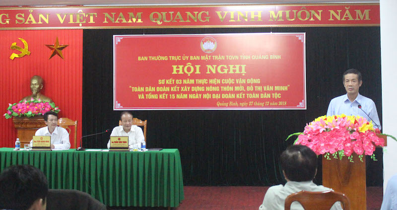 Mặt trận các cấp nâng cao chất lượng hoạt động để xây dựng đời sống văn hoá cơ sở