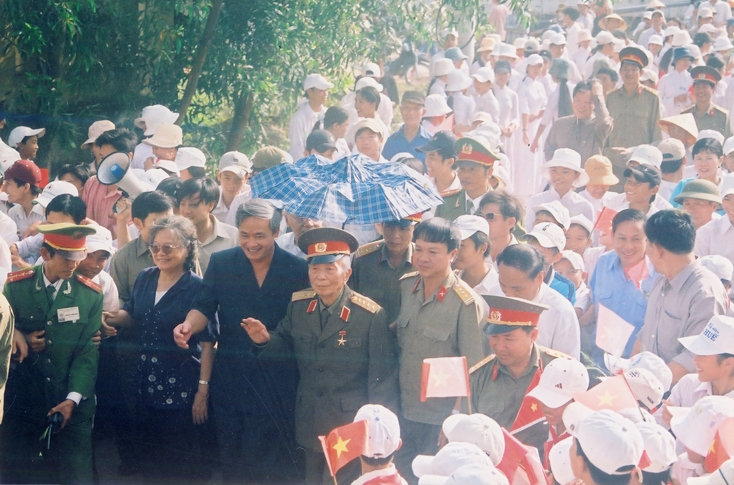 Lần thăm quê cuối cùng của Đại tướng Võ Nguyên Giáp