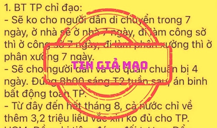 Thực hiện Quy tắc 5K để phòng, tránh thông tin giả, tin sai sự thật