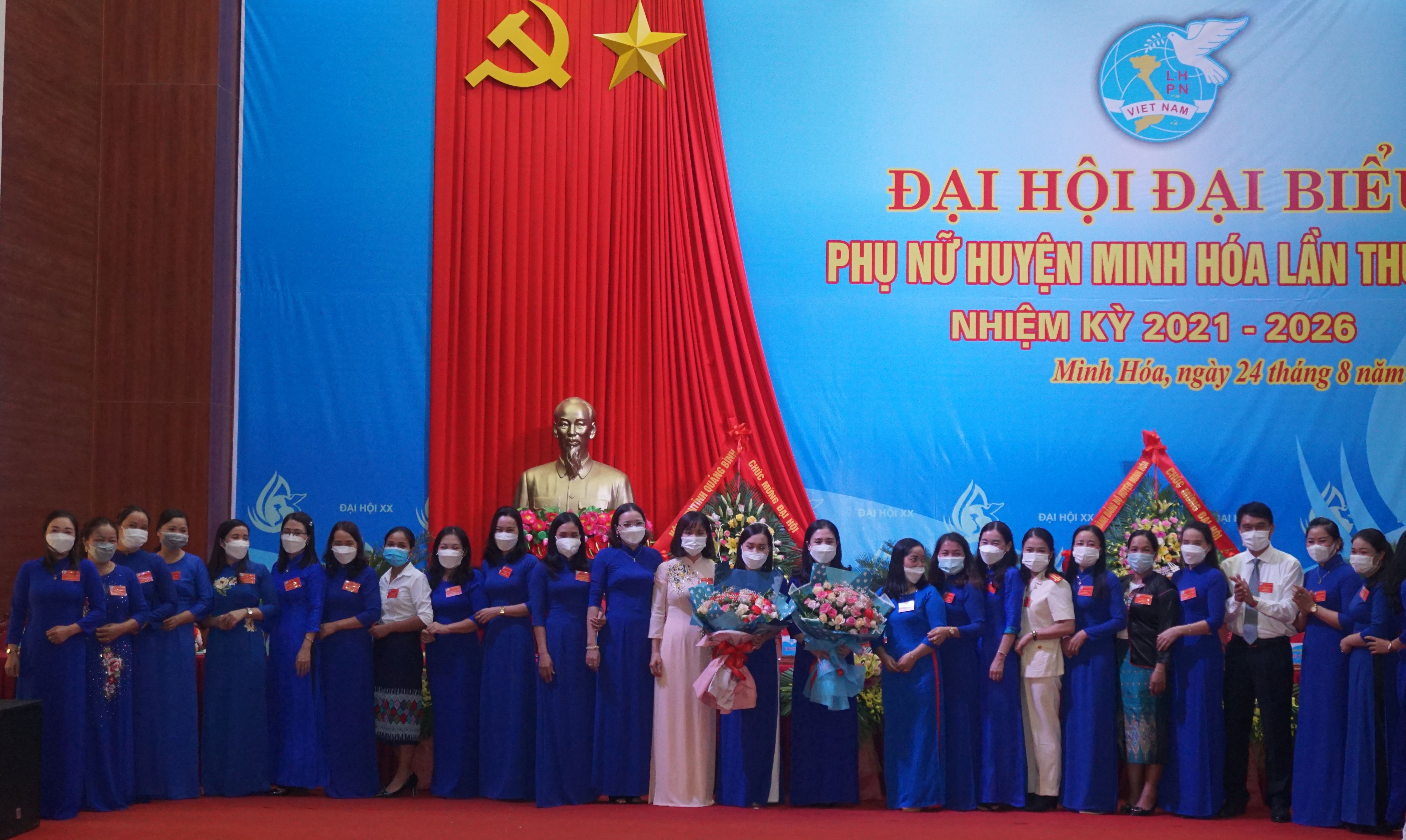 Đại hội đại biểu Phụ nữ huyện Minh Hóa lần thứ XX, nhiệm kỳ 2021-2026