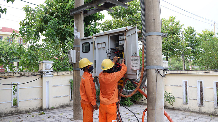 Đưa vào sử dụng chương trình "Hệ thống quản lý các công trình trung áp"