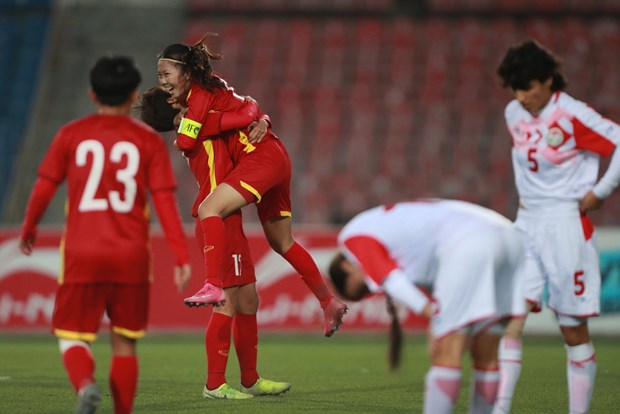 Đội tuyển nữ Việt Nam giành vé dự vòng chung kết Asian Cup 2022