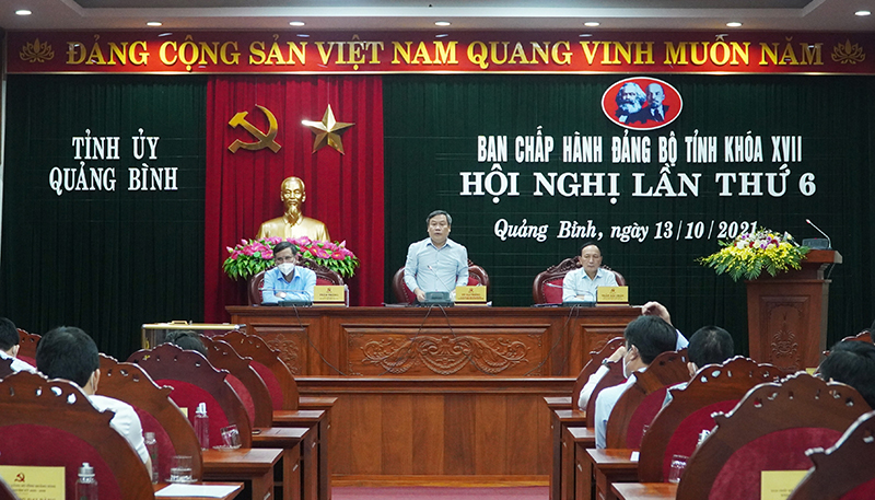 Hội nghị Ban Chấp hành Đảng bộ tỉnh lần thứ 6: Thông qua nhiều nội dung quan trọng