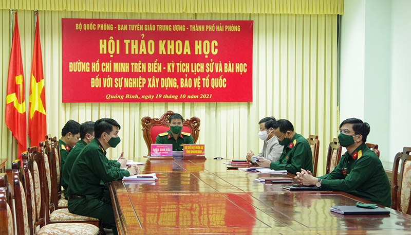 Tổ chức hội thảo khoa học trực tuyến về đường Hồ Chí Minh trên biển