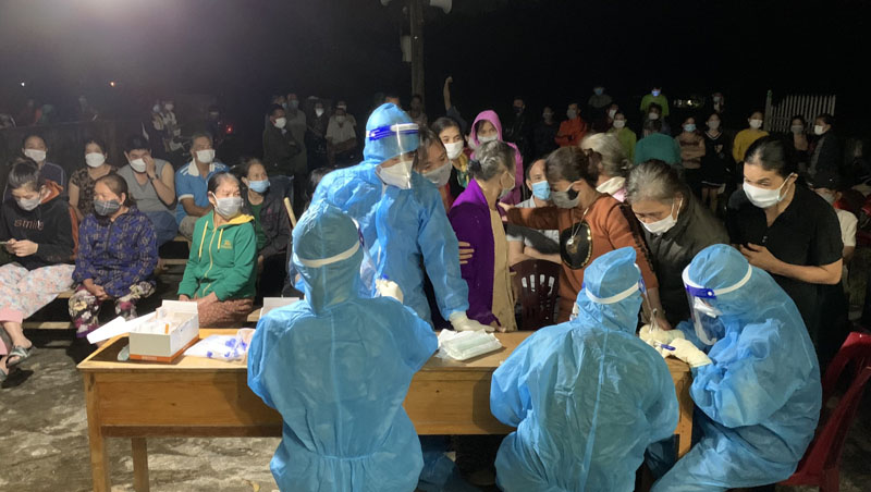 Sở Y tế khẩn trương hỗ trợ huyện Minh Hóa phòng, chống dịch Covid-19