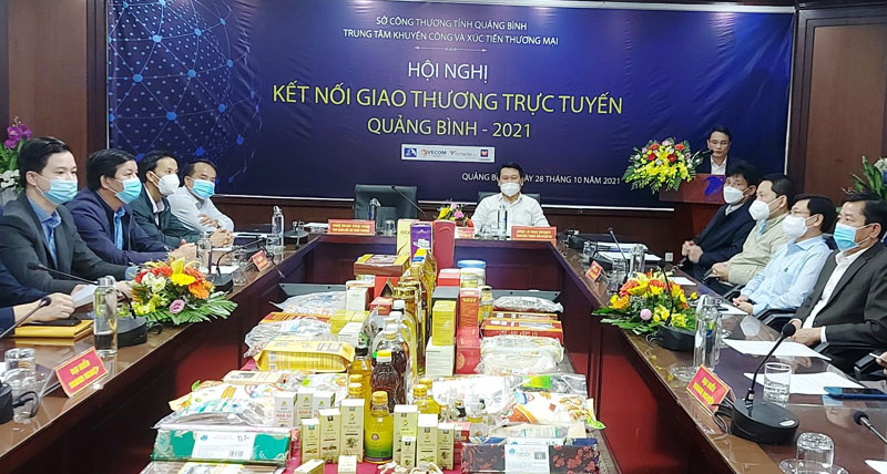 Hội nghị kết nối giao thương trực tuyến-Quảng Bình  2021