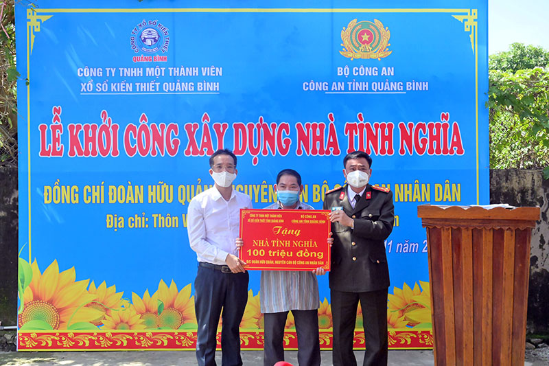 Hỗ trợ xây dựng nhà tình nghĩa cho các gia đình có hoàn cảnh khó khăn