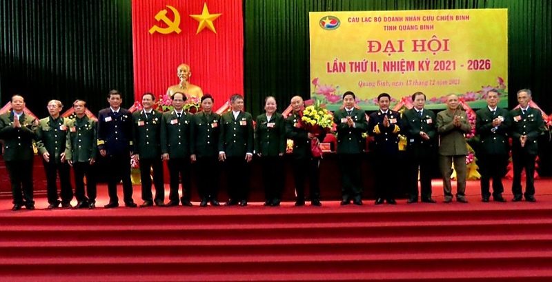 Đại hội CLB Doanh nhân cựu chiến binh tỉnh lần thứ hai