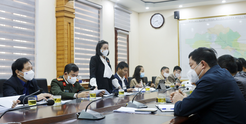 Giám sát việc sắp xếp các đơn vị hành chính cấp huyện, cấp xã tại Tuyên Hóa